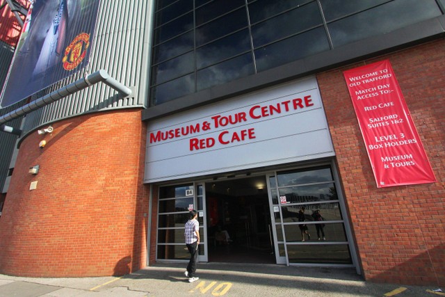 Museum dan Cafe Manchester United di Old Trafford. Foto: Shutterstock