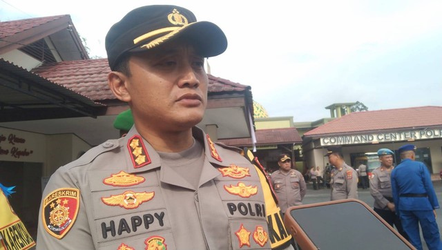 Kapolresta Sorong Kota Kombes Pol Happy Perdana Yudianto, foto: Yanti/BalleoNEWS