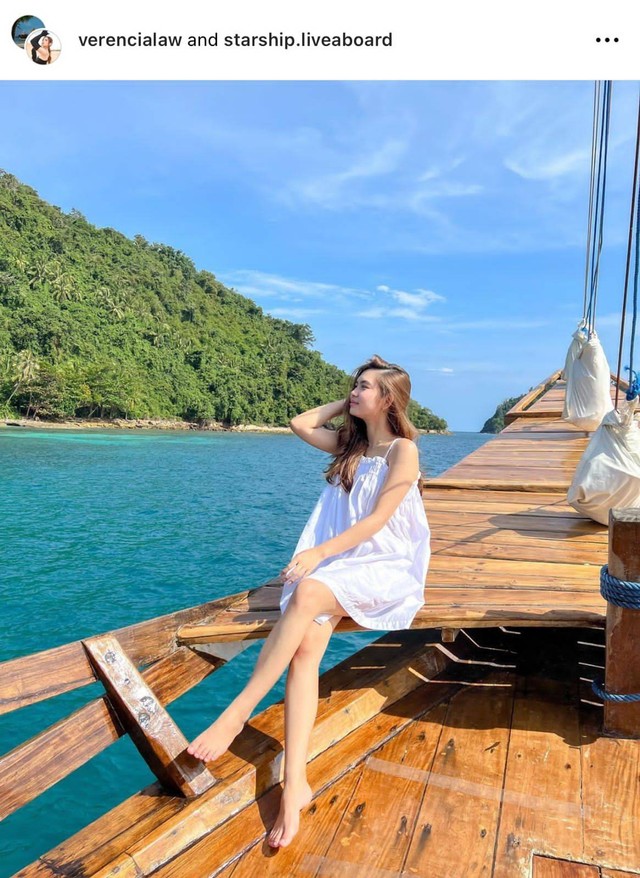 Verencia Law, Influencer Beauty and Fashion Asal Lampung | Foto: Instagram/verenicalaw