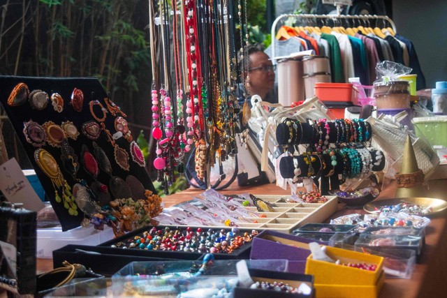 Salah satu UMKM peserta bazaar Dekranasda Jabar yang berlangsung di Kerabat Store, Jl. Ir. H. Djuanda No. 19, Kota Bandung, 22/12/22. Foto: Iwan Purnaman