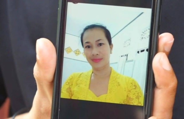 Foto korban gempa Ni Wayan Supini - KRI