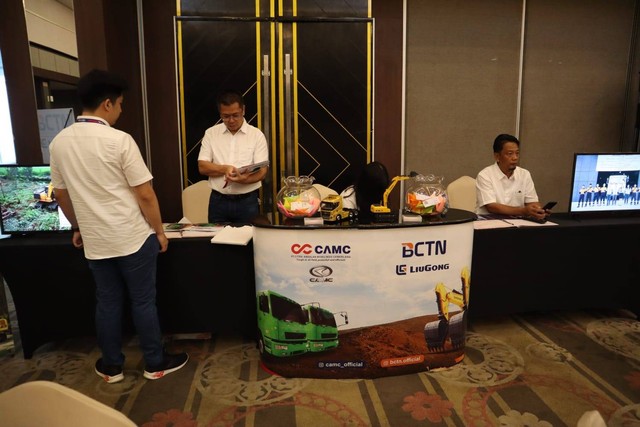 Stand CAMC dan BCTN di Harvesting Expo 2023. (Foto: Dok. CAMC)