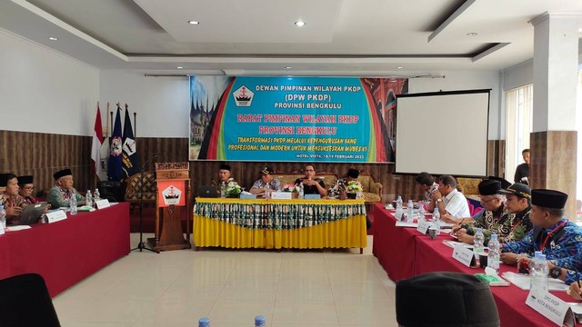 Rapat Pimpinan Wilayah Persatuan Keluarga Daerah Pariaman Provinsi Bengkulu (Sumber : Penulis)