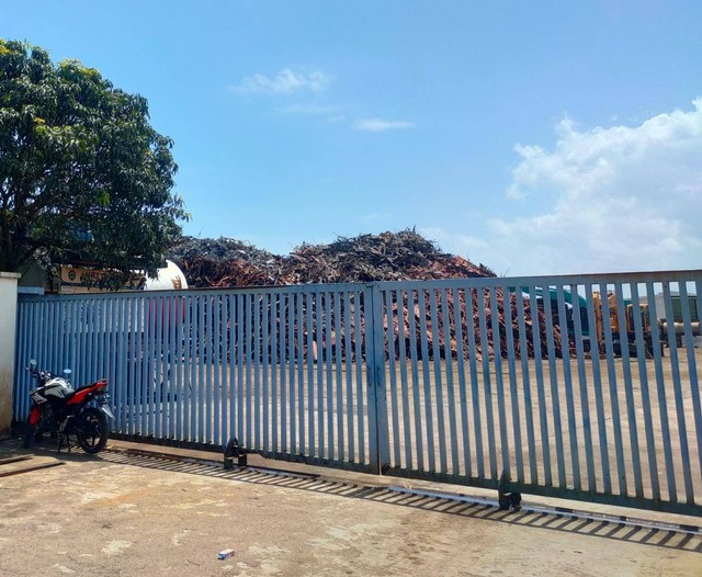 Perusahaan yang menjadi lokasi tewasnya seorang pekerja di Batam. Foto: Istimewa