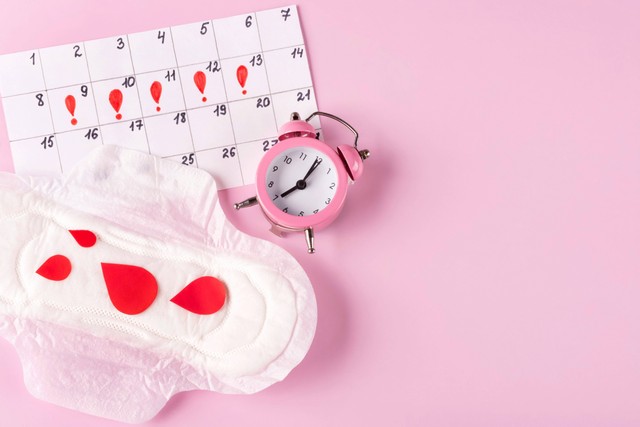 Foto ilustrasi menstruasi. Foto: Aigul Minnibaeva/Shutterstock