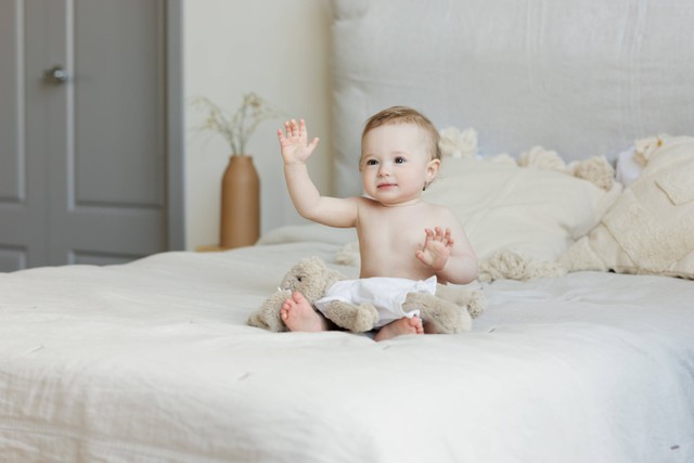 Ilustrasi bayi usia 6 bulan. Foto: Pexels.com