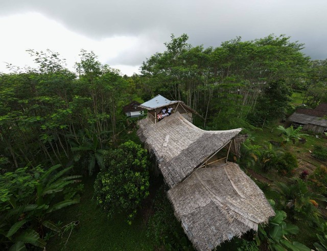 Bamboo & B dilihat dari ketinggian | Foto: Haidar