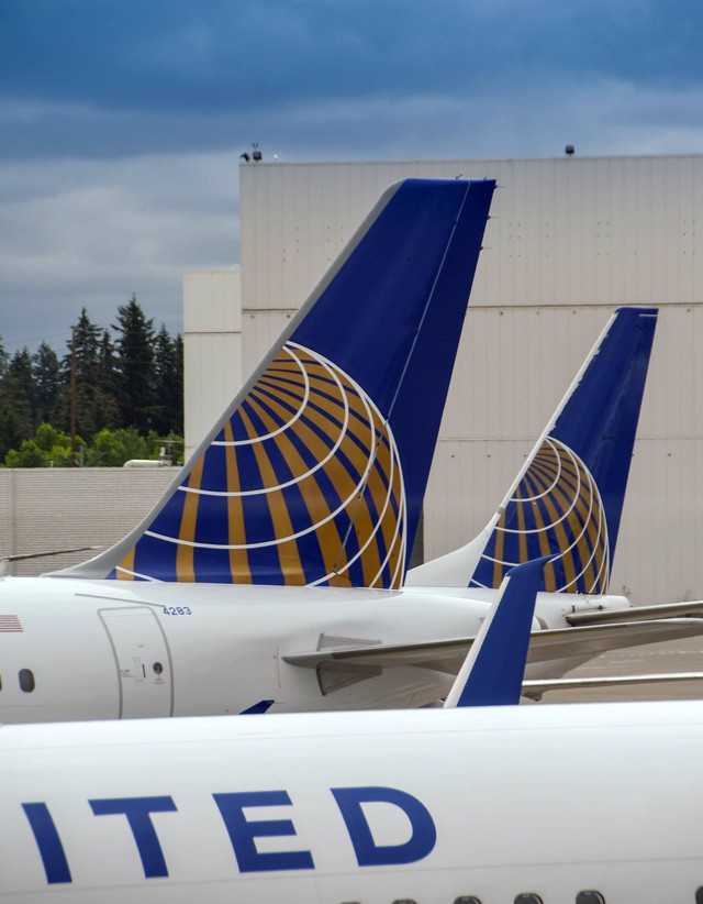 Pesawat United Airlines. Foto: Ceri Breeze/Shutterstock