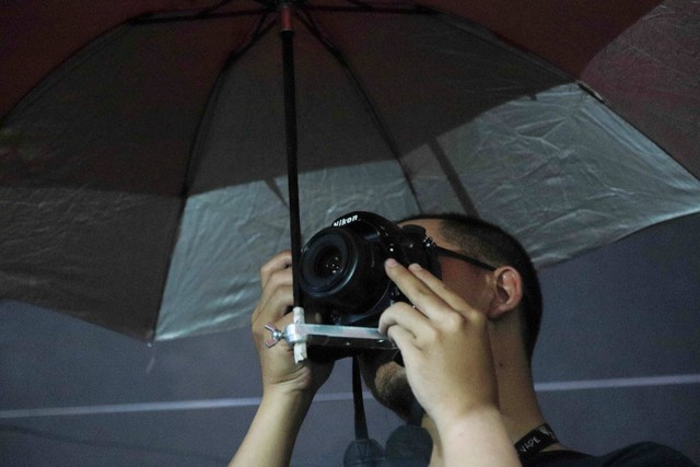 Umbrella Holder. Foto: Jamal Ramadhan/kumparan