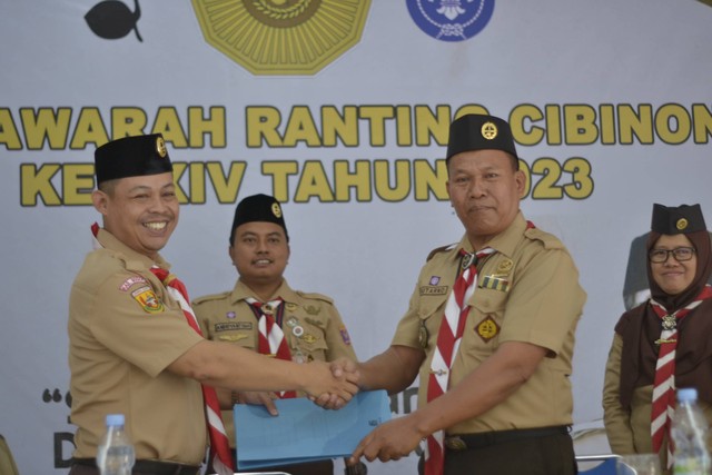 Hasil Musyawarah Kwarran Cibinong Menjadikan Apip Junaidi Sebagai Ketua Kwarran Yang Baru