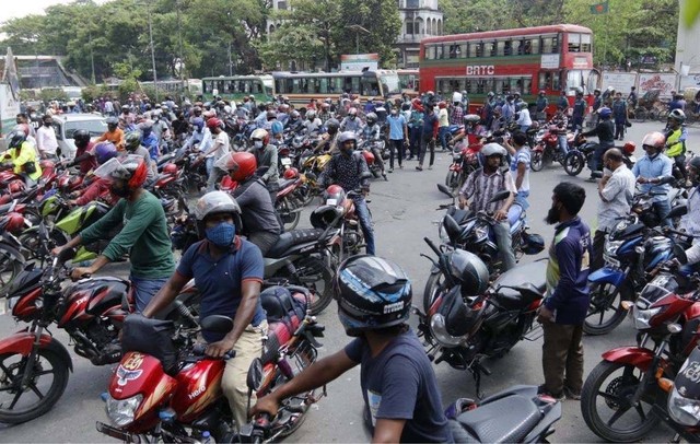 Suasana jalanan Bangladesh. Foto: dok. BS News