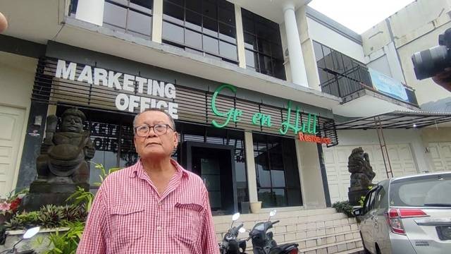 Direktur Utama PT Statika sebagai pengelola dan pengembang perumahan Green Hill Residence Manado, Maxi Mandagi