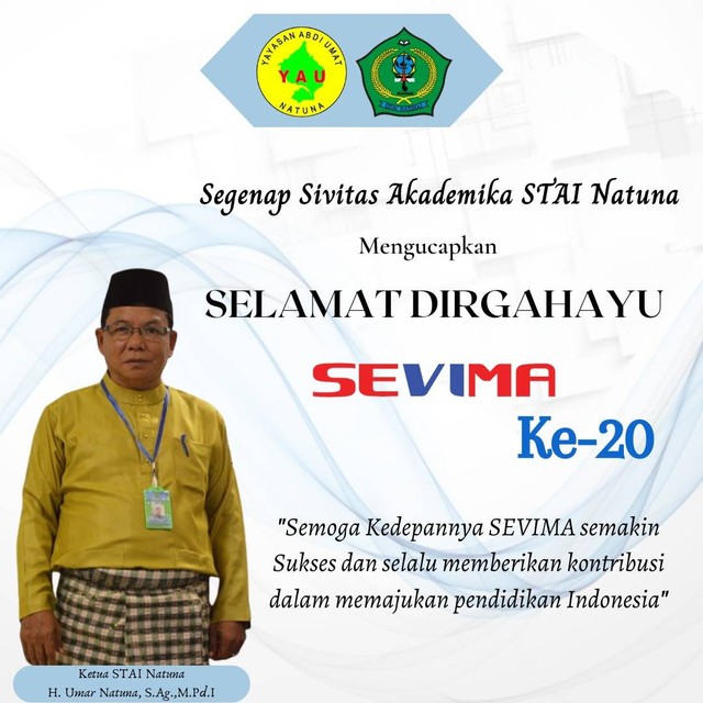 H. Umar Natuna, S. Ag., M.Pd.I, Ketua STAI Natuna.