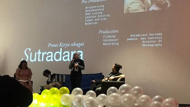 Pemaparan materi oleh Chiska Doppert. Foto: Dokumentasi pribadi.