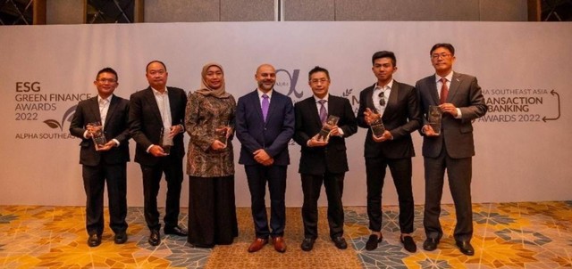 PT Korea Investment And Sekuritas Indonesia (KISI) meraih penghargaan pada Alpha Southeast Asia ESG Green Finance Awards 16th Annual Best Deal and Solution Awards 2022 di Kuala Lumpur, Malaysia yang diselenggarakan 7 Februari 2023.