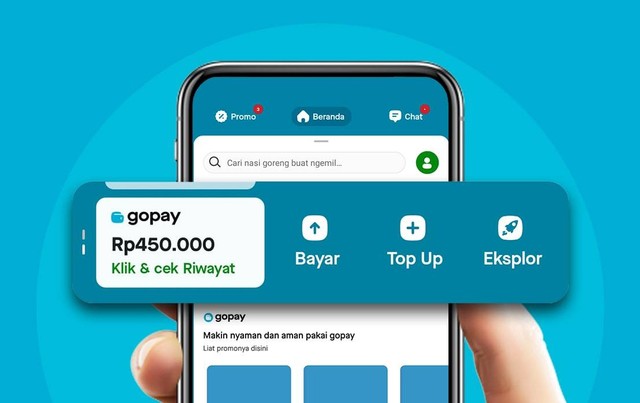 Ilustrasi GoPay. Foto: Gojek