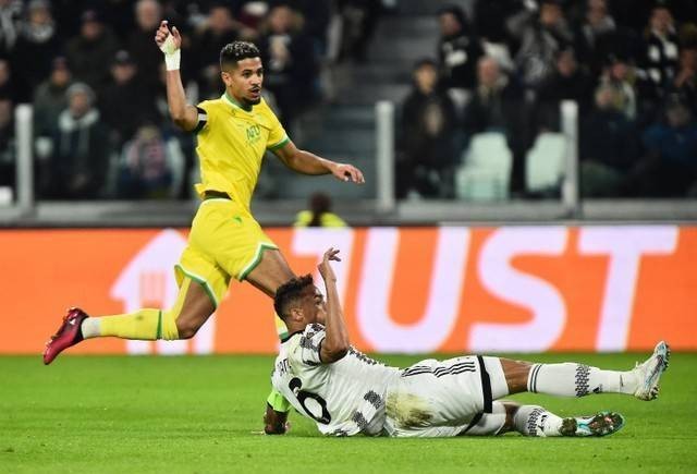 Juventus vs Nantes di Liga Europa Foto: Massimo Pinca/REUTERS