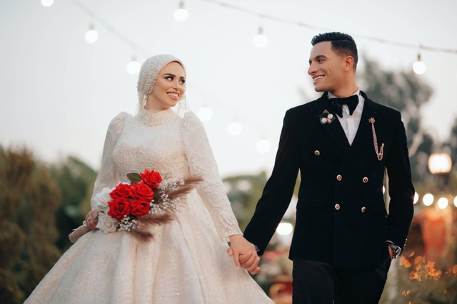 Ilustrasi pasangan Muslim yang menikah. Foto: Pexels