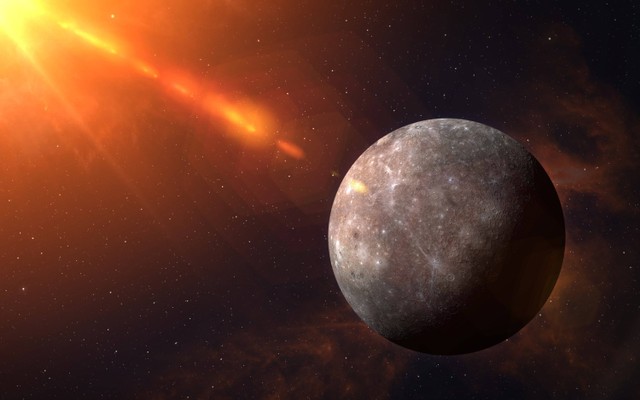 Ilustrasi planet Merkurius. Foto: Shutterstock
