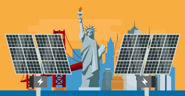 Amerika Sebagai Negara Tertua Penerapan Panel Surya, Simak Kisah Suksesnya
