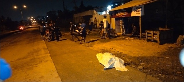 Seorang Pria Tergeletak Bersimbah Darah di Bandar Lampung, Diduga Ada Luka Tusuk