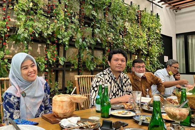 VP Strategic Planning & Corp Management Elnusa Ferdiansyah di Cerita Rasa, Jakarta, Rabu (1/3/2023).  Foto: Ema Fitriyani/kumparan