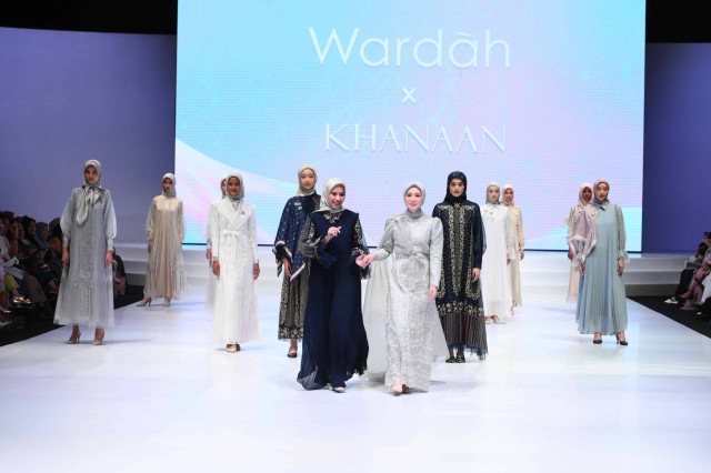 Show Wardah di Indonesia Fashion Week 2023. Foto: Dok. Wardah