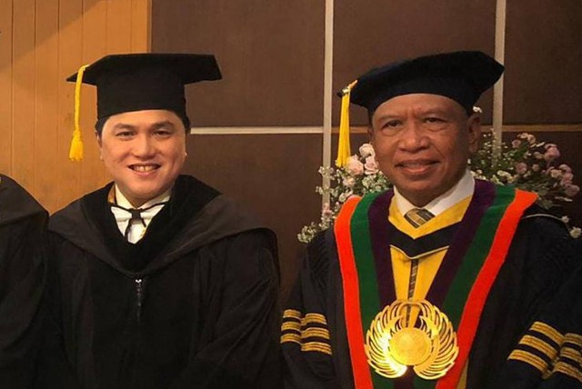 Universitas Brawijaya Anugerahi Erick Thohir Doktor HC