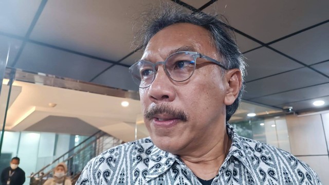 Eks Direktur Jenderal Mineral dan Batubara (Minerba) ESDM, Ridwan Djamaluddin, di Kementerian Koordinator Bidang Kemaritiman dan Investasi, Jumat (3/3/2023). Foto:  Narda Margaretha Sinambela/kumparan