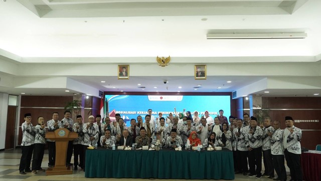 PGRI Se-Indonesia Kunjungi Uhamka, Wujudkan Kerjasama Berkemajuan. Dokumentasi Uhamka
