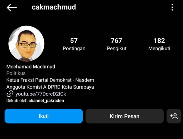 Machmud Dicopot dari Ketua Fraksi Demokrat DPRD Surabaya