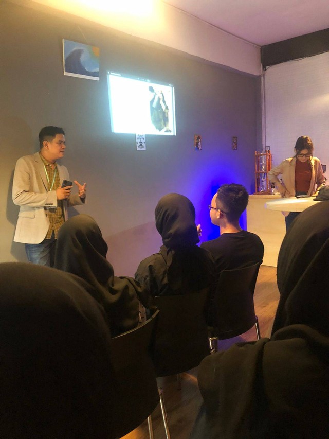 Sambutan oleh Bapak Rizky Fauzi.,S.Ikom.,M.Ikom, CEO Kopi Masa Depan