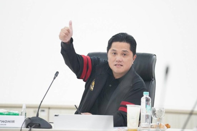 Ketua Umum PSSI Erick Thohir. Dok: PSSI