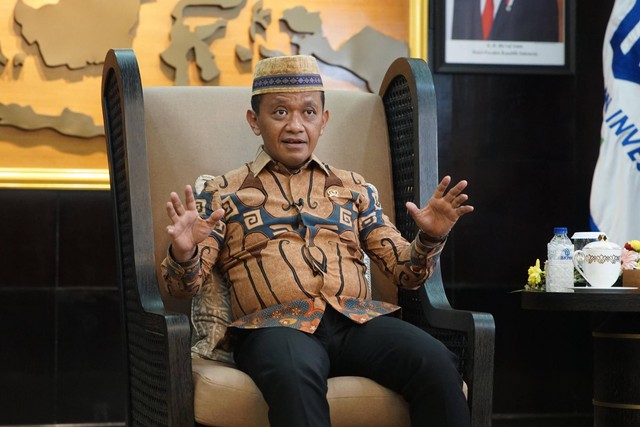 Menteri Investasi dan BKPM Bahlil Lahadalia. Foto: Iqbal Firdaus/kumparan
