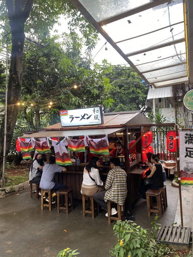 Yatai Indomie di MBloc. Foto: Indomie