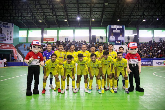Tim Futsal Cosmo JNE. Foto: Cosmo JNE