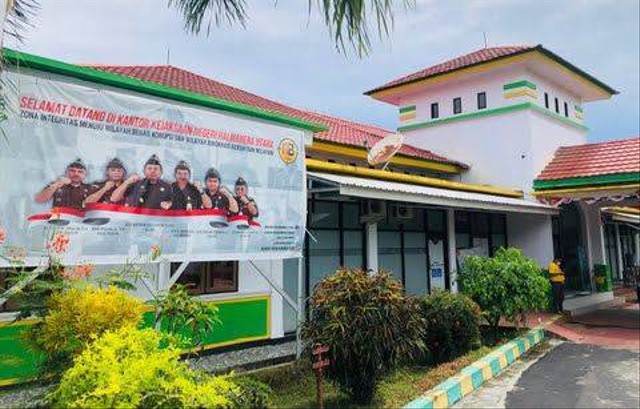 Kantor Kejari Halmahera Utara. Foto: Samsul/cermat