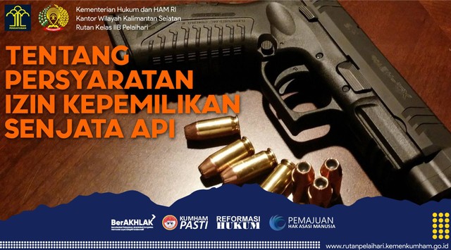 Tentang Persyaratan Izin Kepemilikan Senjata Api Kumparan Com