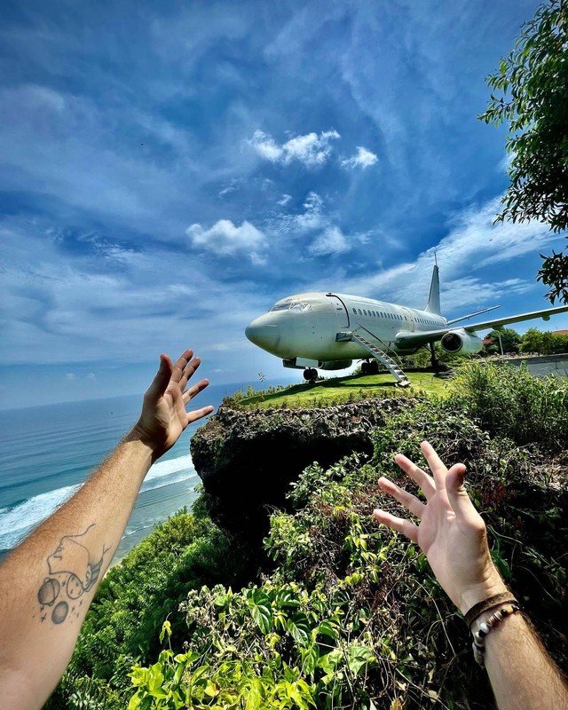 Private Jet Villa di Bali. Foto: Felix Demin/Private Jet Villa