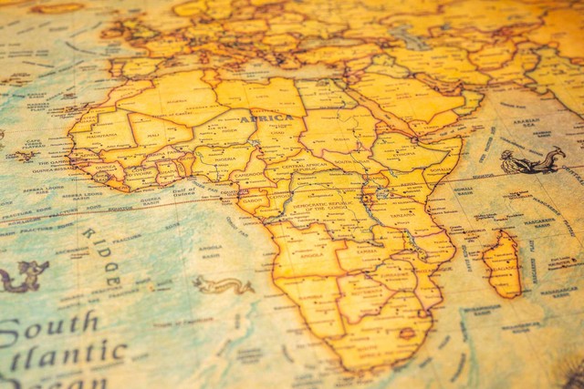 Ilustrasi benua Afrika. Foto: Alexander Lukatskiy/Shutterstock