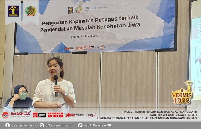 Penguatan Kapasitas Diri Terkait Kesehatan Mental Diikuti Petugas Medis Permisan