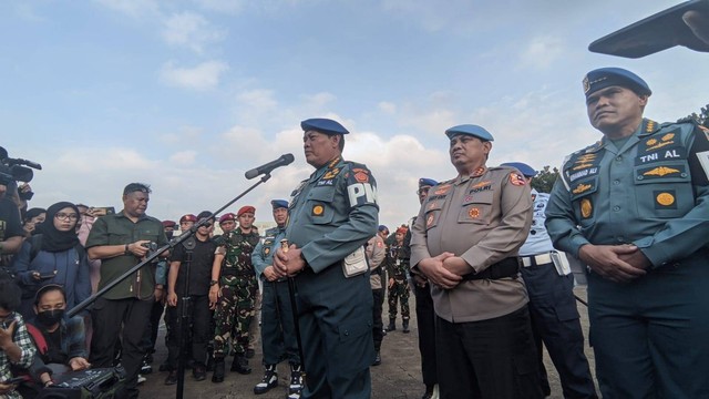 Panglima TNI Laksamana Yudo Margono di Mabes TNI, Rabu (8/3/2023). Foto: Jonathan Devin/kumparan