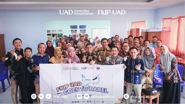 FKIP UAD Berikan Workshop Kepada Alumni di Belitung