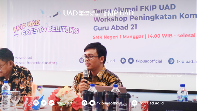 FKIP UAD Berikan Workshop Kepada Alumni di Belitung (1)