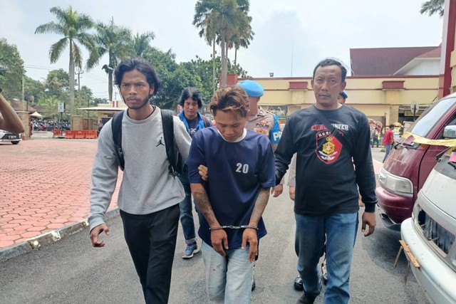 Pers rilis kasus pemerkosaan dan pembunuhan di Kabupaten Bandung. Foto: Dok. Istimewa