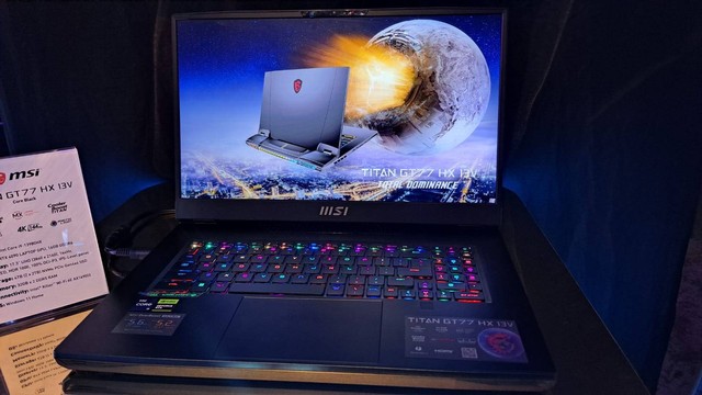 MSI Titan GT77 HX 13V Foto: Dok. MSI