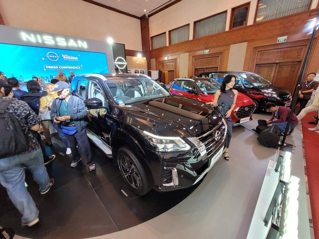 New Nissan Terra di pameran Jakarta Auto Week 2023.  Foto: Rizki Fajar Novanto/kumparan