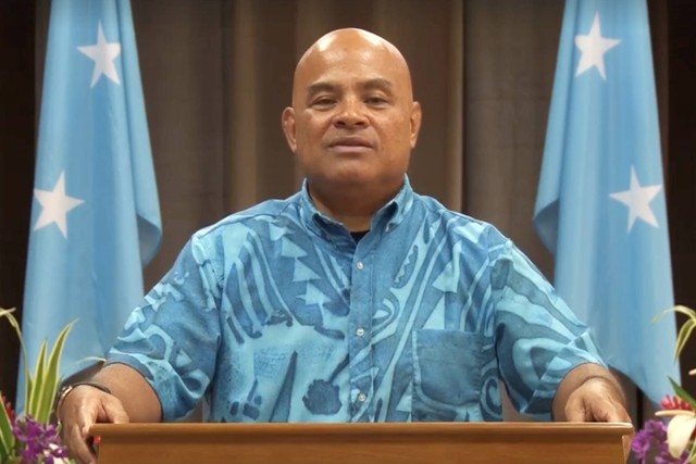 Presiden Federasi Serikat Mikronesia, David Panuelo. Foto: Kedutaan Besar Federasi Mikronesia di Washington, D.C.