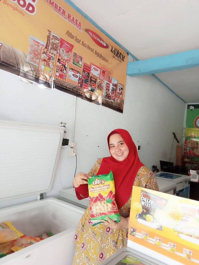 Septi Jumiati pengusaha frozen food mulai merintis usaha sejak tahun 2020.dok
