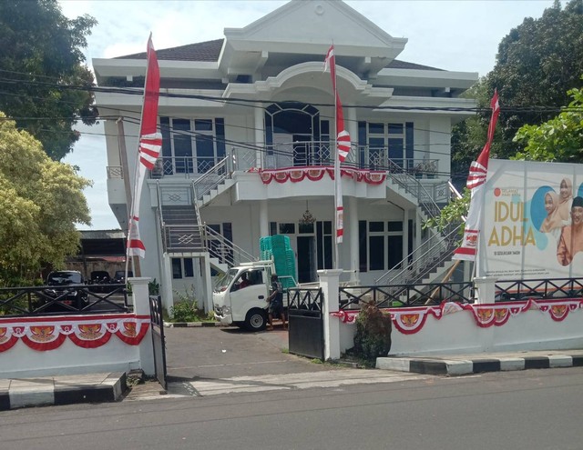 Rumah Dinas Wali Kota Ternate di Jalan Pattimura, Kelurahan Kalumpang, Kecamatan Ternate Tengah. Foto: Nurkholis Lamaau/cermat